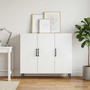 Sideboard Hvid 89 x 34,5 x 80 cm Konstrueret træ