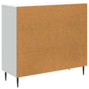 Sideboard Hvid 89 x 34,5 x 80 cm Konstrueret træ