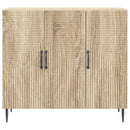 Sideboard Sonoma-eg 89 x 34,5 x 80 cm Konstrueret træ