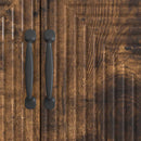 Sideboard Røget eg 89 x 34,5 x 80 cm Konstrueret træ