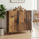 Sideboard Gammelt træ 89 x 34,5 x 80 cm Konstrueret træ