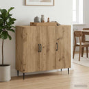 Sideboard Artisan-eg 89 x 34,5 x 80 cm Konstrueret træ