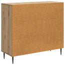 Sideboard Artisan-eg 89 x 34,5 x 80 cm Konstrueret træ