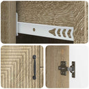 Sideboard Sonoma-eg 89 x 34,5 x 60 cm Konstrueret træ