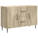 Sideboard Sonoma-eg 89 x 34,5 x 60 cm Konstrueret træ