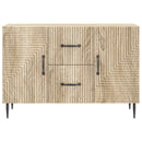 Sideboard Sonoma-eg 89 x 34,5 x 60 cm Konstrueret træ
