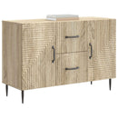 Sideboard Sonoma-eg 89 x 34,5 x 60 cm Konstrueret træ