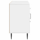 Sideboard Hvid højglans 89 x 34,5 x 60 cm Konstrueret træ
