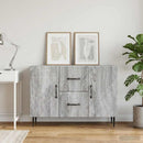 Sideboard Grå sonoma-eg 89 x 34,5 x 60 cm Konstrueret træ