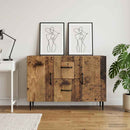 Sideboard Gammelt træ 89 x 34,5 x 60 cm Konstrueret træ