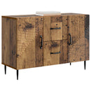 Sideboard Gammelt træ 89 x 34,5 x 60 cm Konstrueret træ