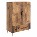 Sideboard Gammelt træ 66 x 34,5 x 95 cm Konstrueret træ
