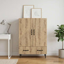 Sideboard Artisan-eg 66 x 34,5 x 95 cm Konstrueret træ