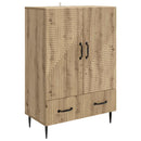 Sideboard Artisan-eg 66 x 34,5 x 95 cm Konstrueret træ