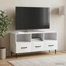 TV-skab med skuffe Hvid 102 x 34,5 x 50 cm Konstrueret træ