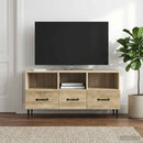 TV-skab med skuffe Sonoma-eg 102 x 34,5 x 50 cm Konstrueret træ