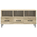TV-skab med skuffe Sonoma-eg 102 x 34,5 x 50 cm Konstrueret træ