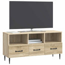 TV-skab med skuffe Sonoma-eg 102 x 34,5 x 50 cm Konstrueret træ