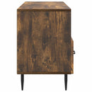 TV-skab med skuffe Røget eg 102 x 34,5 x 50 cm Konstrueret træ