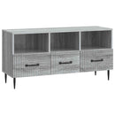 TV-skab Grå sonoma-eg 102 x 34,5 x 50 cm Konstrueret træ