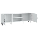 TV-skab Hvid 150 x 31 x 50 cm Konstrueret træ