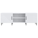 TV-skab Hvid 150 x 31 x 50 cm Konstrueret træ