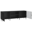 TV-skab Sort 150 x 31 x 50 cm Konstrueret træ