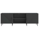 TV-skab Sort 150 x 31 x 50 cm Konstrueret træ