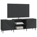 TV-skab Sort 150 x 31 x 50 cm Konstrueret træ