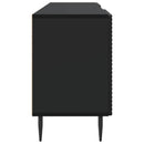 TV-skab Sort 150 x 31 x 50 cm Konstrueret træ