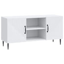 TV-skab Hvid 102 x 34,5 x 50 cm Konstrueret træ