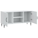 TV-skab Hvid 102 x 34,5 x 50 cm Konstrueret træ