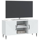 TV-skab Hvid 102 x 34,5 x 50 cm Konstrueret træ