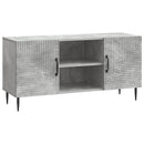 TV-skab Betongrå 102 x 34,5 x 50 cm Konstrueret træ