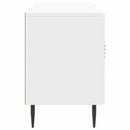 TV-skab Hvid højglans 102 x 34,5 x 50 cm Konstrueret træ