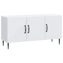 TV-skab Hvid 99 x 34,5 x 50 cm Konstrueret træ