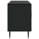 TV-skab Sort 99 x 34,5 x 50 cm Konstrueret træ