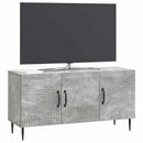 TV-skab Betongrå 99 x 34,5 x 50 cm Konstrueret træ
