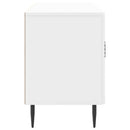 TV-skab Hvid højglans 99 x 34,5 x 50 cm Konstrueret træ