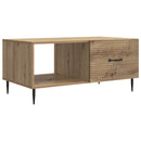 Sofabord Artisan-eg 90 x 50 x 40 cm Konstrueret træ