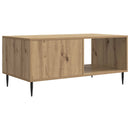 Sofabord Artisan-eg 90 x 50 x 40 cm Konstrueret træ
