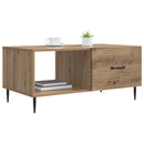 Sofabord Artisan-eg 90 x 50 x 40 cm Konstrueret træ
