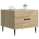 Sofabord med skuffe Sonoma-eg 49 x 50 x 40 cm Konstrueret træ