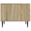 Sofabord med skuffe Sonoma-eg 49 x 50 x 40 cm Konstrueret træ