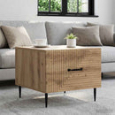 Sofabord med skuffe Artisan-eg 49 x 50 x 40 cm Konstrueret træ