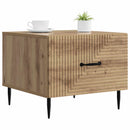 Sofabord med skuffe Artisan-eg 49 x 50 x 40 cm Konstrueret træ