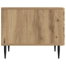 Sofabord med skuffe Artisan-eg 49 x 50 x 40 cm Konstrueret træ
