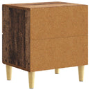 Sengebord Gammelt træ 43 x 34,5 x 48 cm Konstrueret træ