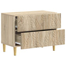 Sengebord Sonoma-eg 62 x 34,5 x 48 cm Konstrueret træ