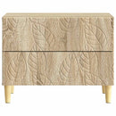 Sengebord Sonoma-eg 62 x 34,5 x 48 cm Konstrueret træ